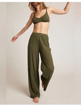 Negative Underwear Whipped Track Pant in Moss, Size Medium NWT